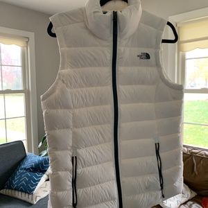 The North Face Women's Stretch Down Vest White L